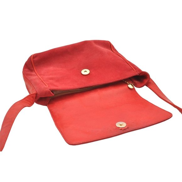 Gucci 1955 Horse-bit red leather & suede cross body - Picture 10 of 16